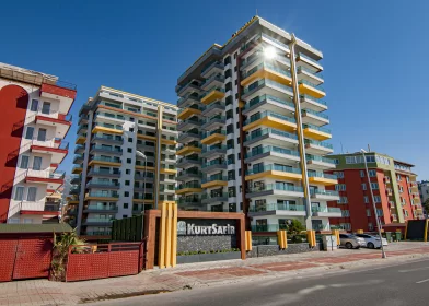 Alanya'da Denize Sıfır 1+1 60 m2 Luxhabitat Satılık Daire