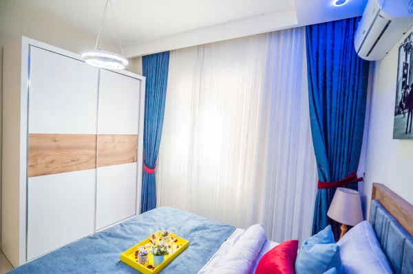 Alanya'da Denize Sıfır 1+1 60 m2 Luxhabitat Satılık Daire