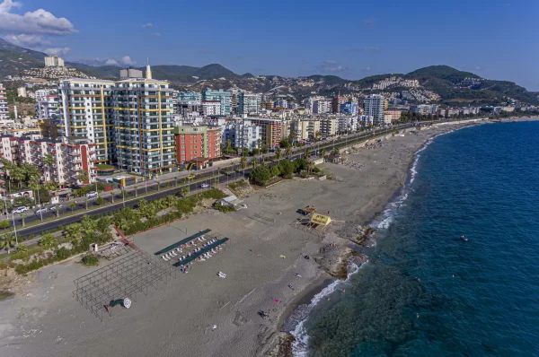 Beachfront 1+1 60 Sqm Luxhabitat Apartment for Sale in Alanya