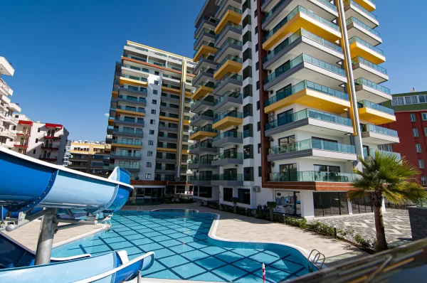 Beachfront 1+1 60 Sqm Luxhabitat Apartment for Sale in Alanya