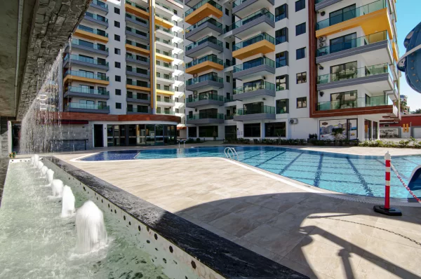 Beachfront 1+1 60 Sqm Luxhabitat Apartment for Sale in Alanya