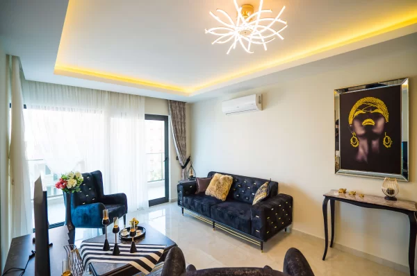 Beachfront 1+1 60 Sqm Luxhabitat Apartment for Sale in Alanya