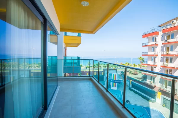 Beachfront 1+1 60 Sqm Luxhabitat Apartment for Sale in Alanya