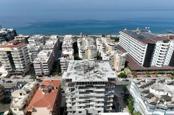 200 Meters to Beach with Easy Payment Method Different Options Properties for Sale in Alanya