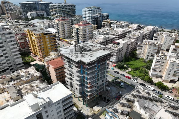 200 Meters to Beach with Easy Payment Method Different Options Properties for Sale in Alanya