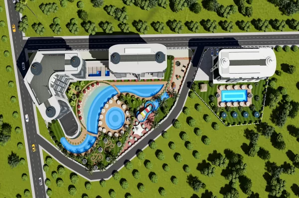 Апартаменты 1+1 и 2+1 с видом на море с рассрочкой на продажу в самом роскошном районе Аланьи