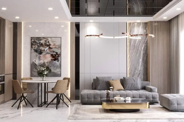 Апартаменты 1+1 и 2+1 с видом на море с рассрочкой на продажу в самом роскошном районе Аланьи