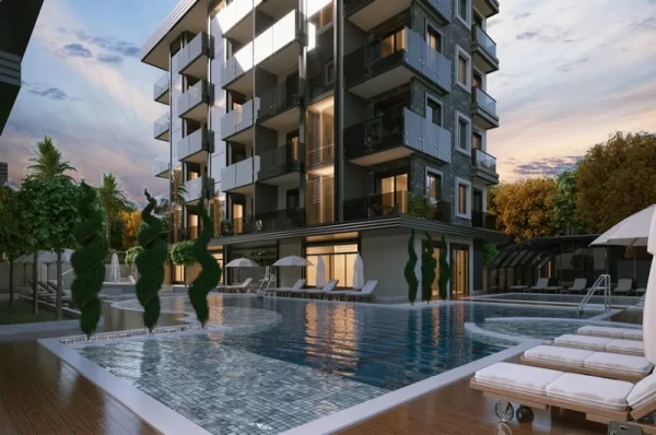 Muhteşem Manzaralar ve Çağdaş 1+1 Daireler ve 2+1 Penthouselar