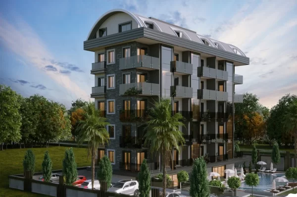 Muhteşem Manzaralar ve Çağdaş 1+1 Daireler ve 2+1 Penthouselar