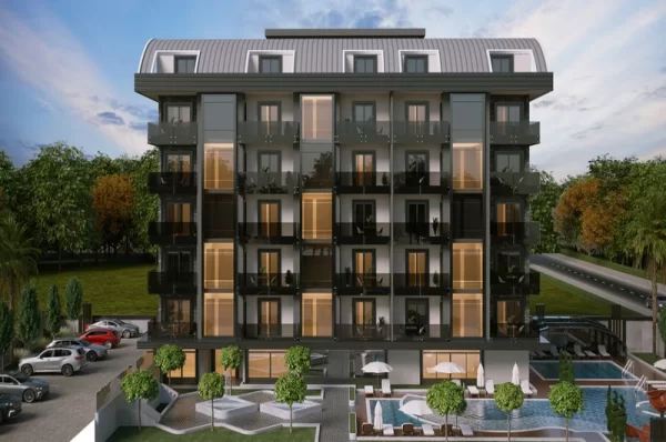 Muhteşem Manzaralar ve Çağdaş 1+1 Daireler ve 2+1 Penthouselar