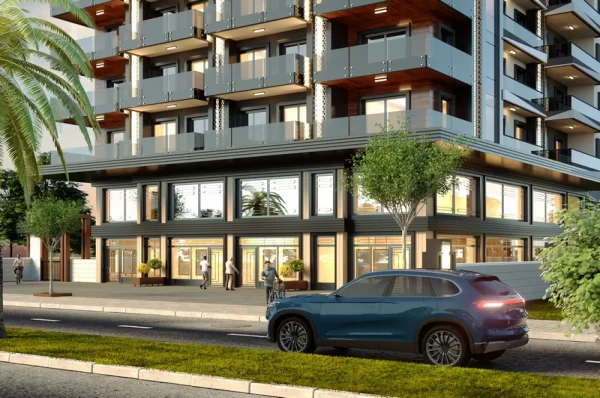 Just 100 Meters to Sea Newly Apartments and Penthouses for Sale in Alanya