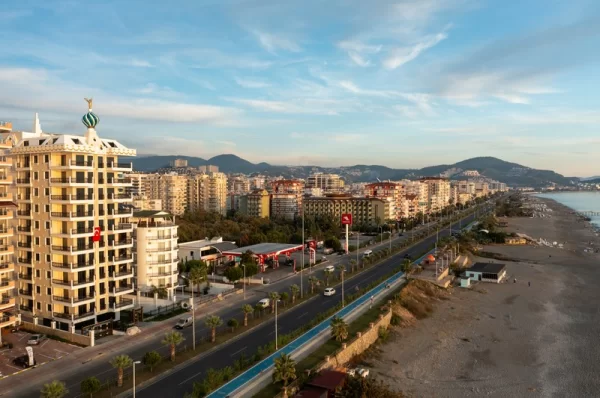 Embark on a Journey of Beachfront 2+1 Apartment and 3+1 Penthouses For Sale in Alanya