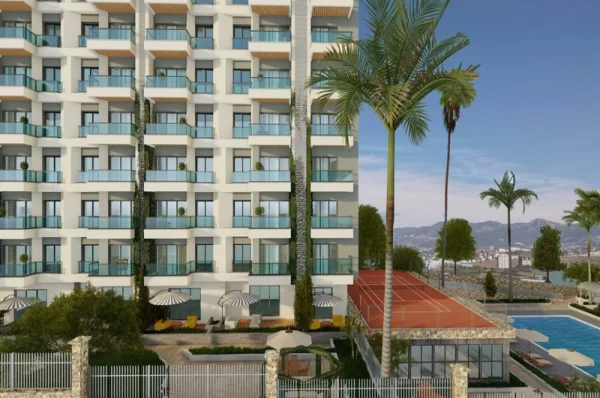 Named Life in the Garden Project with 1+1 Flats and 2+1 Penthouses Options for Sale in Alanya