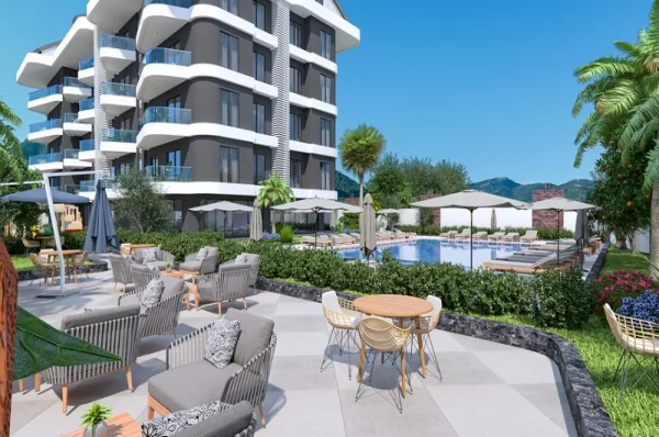 Charming 1+1 Apartments and 2+1 Duplexes Properties for Sale in Alanya