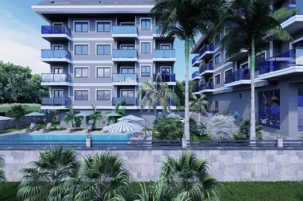 Ultimate Coastal Living from 100 Meters with 1+1 Flats and 2+1 Duplexes for Sale in Alanya