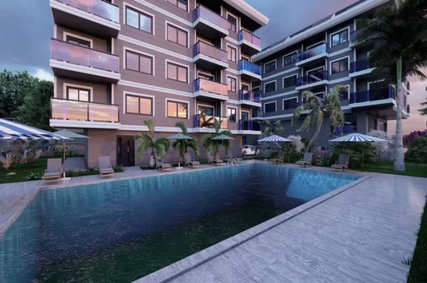 Ultimate Coastal Living from 100 Meters with 1+1 Flats and 2+1 Duplexes for Sale in Alanya