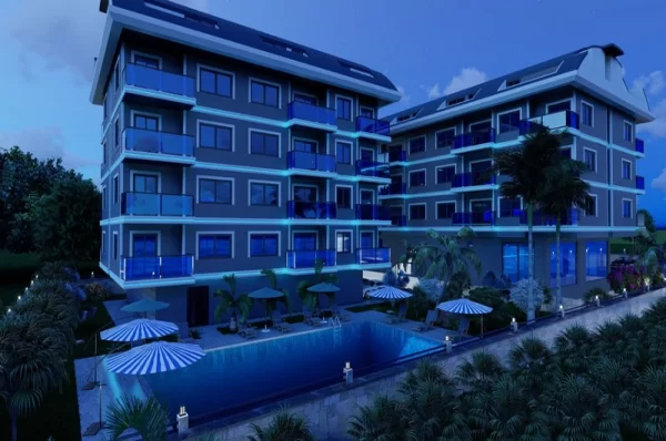 Ultimate Coastal Living from 100 Meters with 1+1 Flats and 2+1 Duplexes for Sale in Alanya