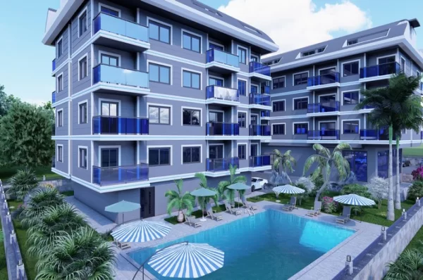 Ultimate Coastal Living from 100 Meters with 1+1 Flats and 2+1 Duplexes for Sale in Alanya