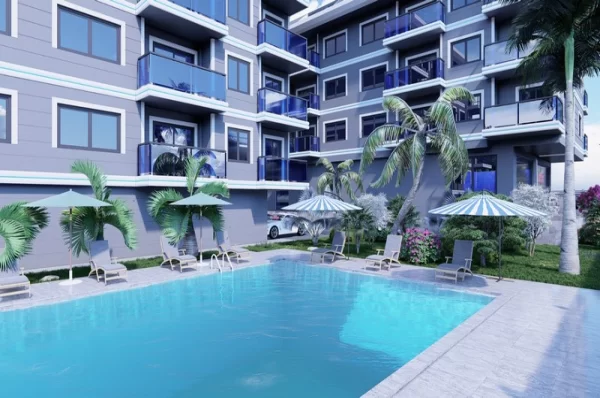 Ultimate Coastal Living from 100 Meters with 1+1 Flats and 2+1 Duplexes for Sale in Alanya