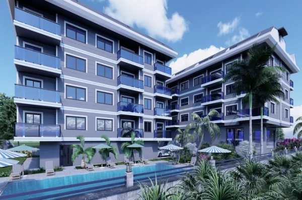 Ultimate Coastal Living from 100 Meters with 1+1 Flats and 2+1 Duplexes for Sale in Alanya