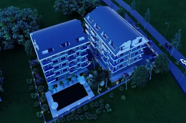 Ultimate Coastal Living from 100 Meters with 1+1 Flats and 2+1 Duplexes for Sale in Alanya