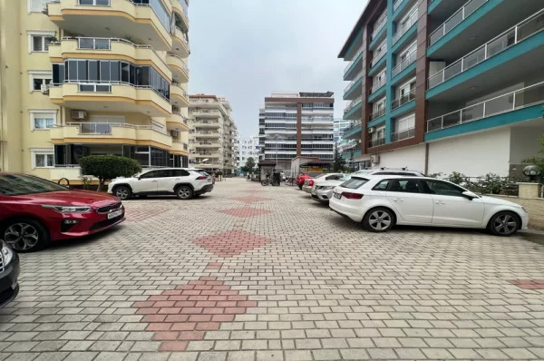 Just 100 Meters to Sea 2+1 Fully Furnished Apartment for Sale in Alanya