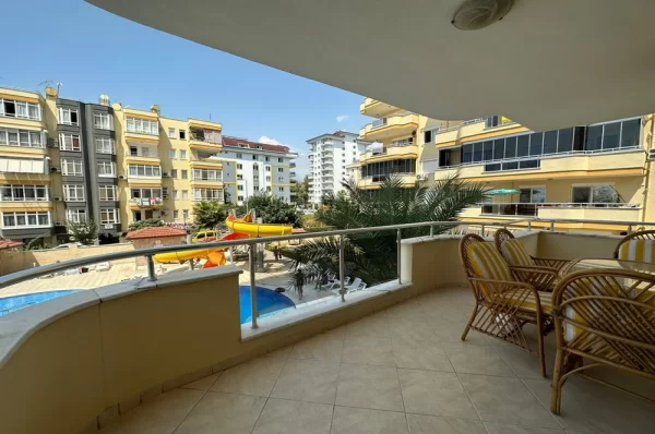 Just 100 Meters to Sea 2+1 Fully Furnished Apartment for Sale in Alanya