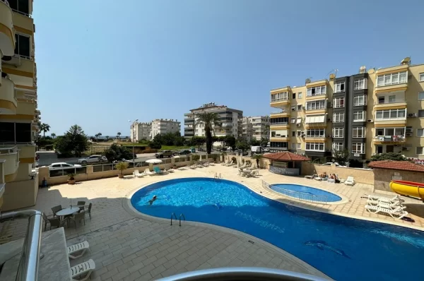 Just 100 Meters to Sea 2+1 Fully Furnished Apartment for Sale in Alanya