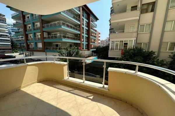 Just 100 Meters to Sea 2+1 Fully Furnished Apartment for Sale in Alanya