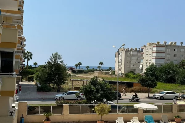 Just 100 Meters to Sea 2+1 Fully Furnished Apartment for Sale in Alanya