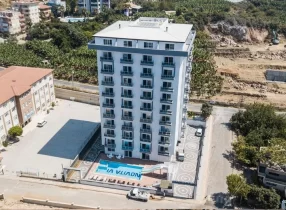 Alanya'da Taşınmaya Hazır Geniş Eşyalı 1+1 Satılık Daire