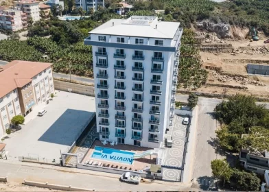 Alanya'da Taşınmaya Hazır Geniş Eşyalı 1+1 Satılık Daire