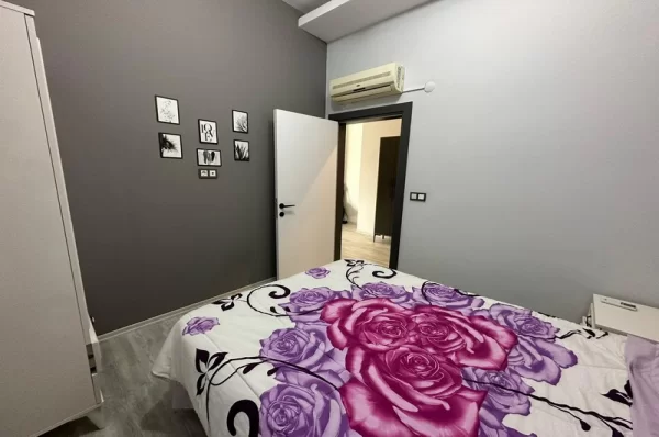 Alanya'da Taşınmaya Hazır Geniş Eşyalı 1+1 Satılık Daire