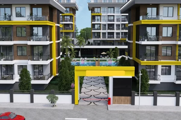 Alanya'da Yeni Tamamlanmış, Modern Mimarili 2+1 Satılık Gayrimenkullerini Keşfedin