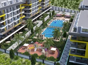 Discover Newly Completed, Modern Architectural 1+1 and 2+1 Properties for Sale in Alanya