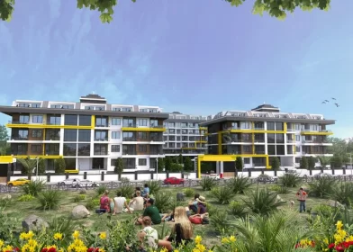 Discover Newly Completed, Modern Architectural 1+1 and 2+1 Properties for Sale in Alanya