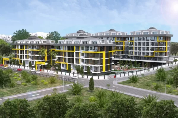 Discover Newly Completed, Modern Architectural 1+1 and 2+1 Properties for Sale in Alanya