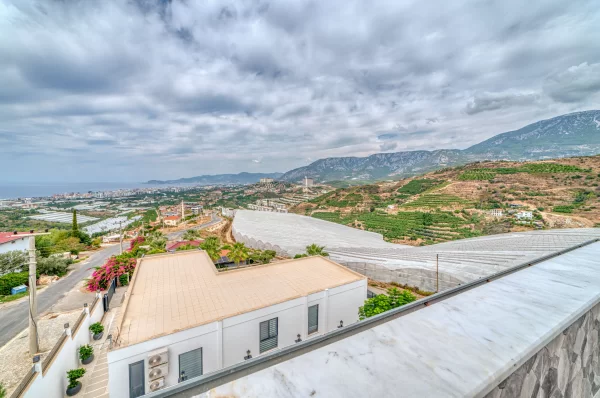 Luxury Villa in Kargicak Alanya with Turkish Citizenship Eligibility