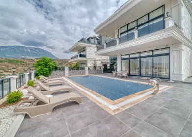 Luxury Villa in Kargicak Alanya with Turkish Citizenship Eligibility