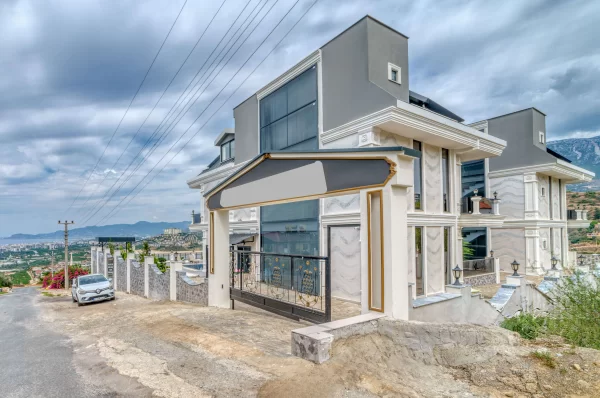 Luxury Villa in Kargicak Alanya with Turkish Citizenship Eligibility