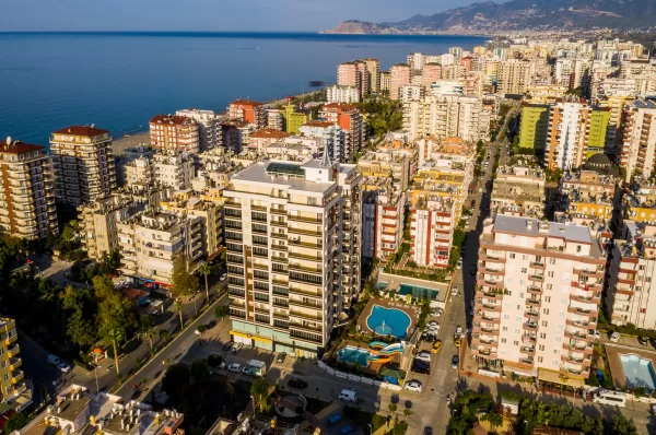 Luxury 1 Bedroom Apartment in Mahmutlar Alanya with Sea View