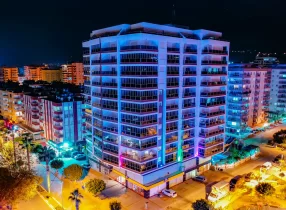 Luxury 1 Bedroom Apartment in Mahmutlar Alanya with Sea View