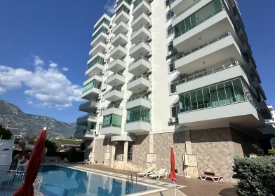 Luxury Apartment in Mahmutlar Alanya with Sea and Mountain Views